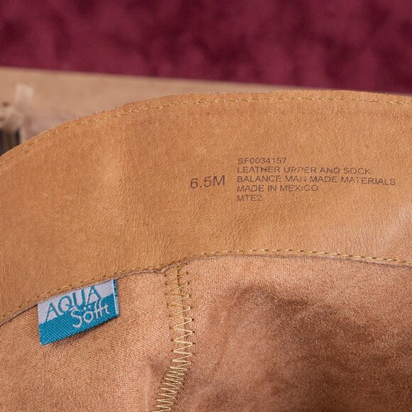 Sofft Women Sharnell Low Distress Black Suede Back Lace-up Mid Calf boots sz 6 - Picture 7 of 8